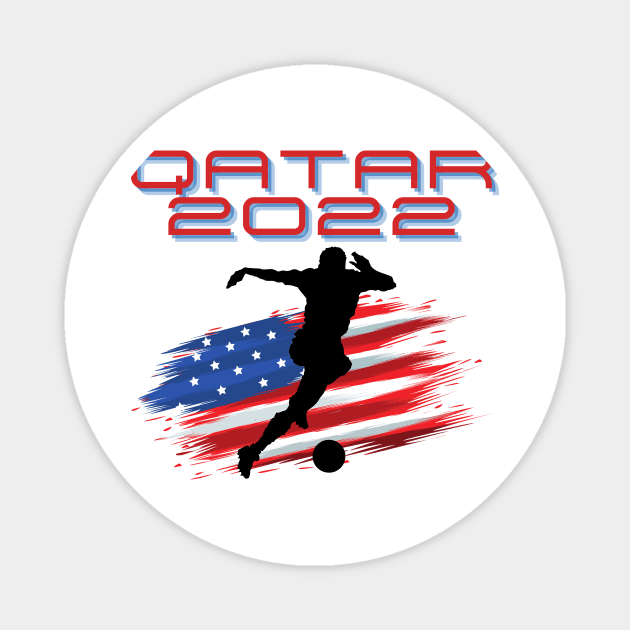 USMNT QATAR 2022 Magnet by MyMotivationalLab